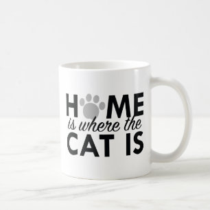 Mug Accueil C'Est Là Que Se Trouve Le Chat