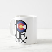 Mug ACCUEIL Colorado 11oz (Devant gauche)