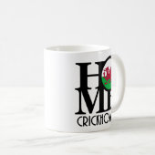 Mug ACCUEIL Crickhowell Wales 11oz (Devant droit)