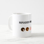 Mug Accueil de réfugiés (Devant gauche)