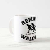 Mug Accueil de réfugiés (Devant gauche)