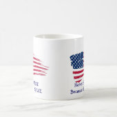 Mug Accueil du drapeau Free Wavy (Centre)