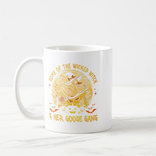 Mug Accueil Du Méchant & Sa Sorcière Goose Gang (Gauche)