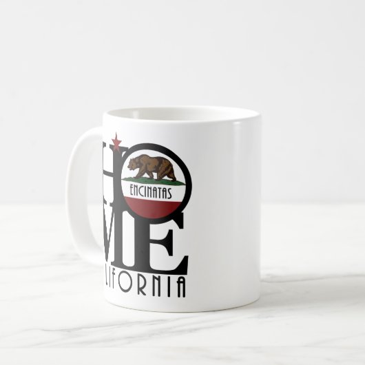 Mug ACCUEIL Encinitas 11oz (Devant gauche)