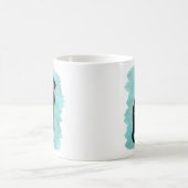 Mug Accueil Est Où Est Le Chat - Bleu (Centre)
