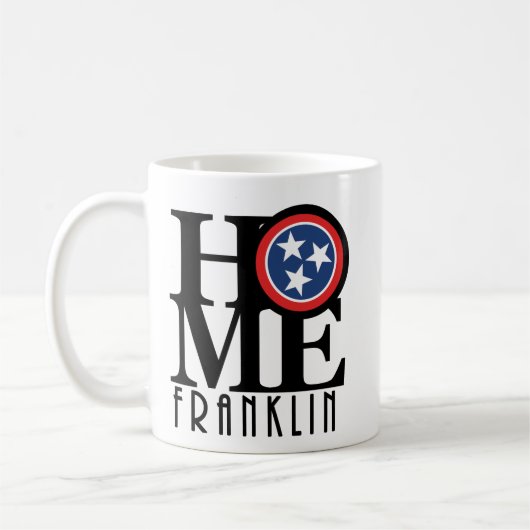 Mug ACCUEIL Franklin Tennessee 11oz (Gauche)