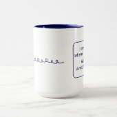 Mug Accueil (gauche, bleu) (Centre)