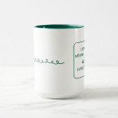 Mug Accueil (gauche, verte) (Centre)