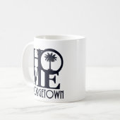 Mug ACCUEIL Georgetown SC 11oz (Devant gauche)