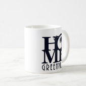 Mug ACCUEIL Greenville SC 11oz (Devant droit)