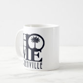 Mug ACCUEIL Greenville SC 11oz (Devant gauche)
