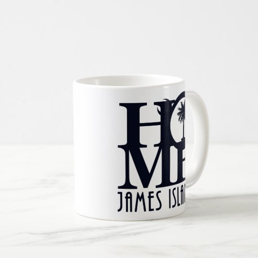 Mug ACCUEIL Île James 11oz (Devant droit)