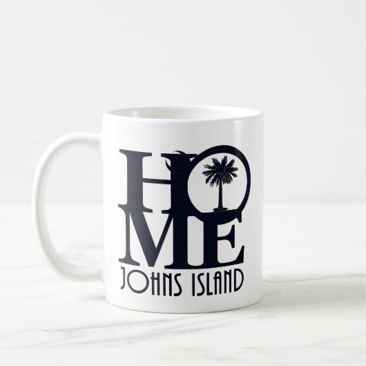 Mug ACCUEIL Johns Island SC 11oz (Gauche)