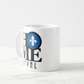 Mug ACCUEIL Laval 11oz (Devant gauche)