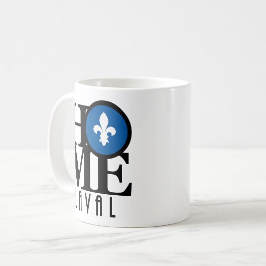 Mug ACCUEIL Laval 11oz (Devant gauche)