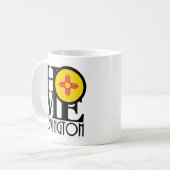 Mug ACCUEIL Lovington Nouveau-Mexique 11oz (Devant gauche)