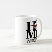 Mug ACCUEIL Manchester Angleterre 11oz (Devant droit)