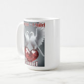 Mug Accueil Oiseaux Mug. (Devant gauche)