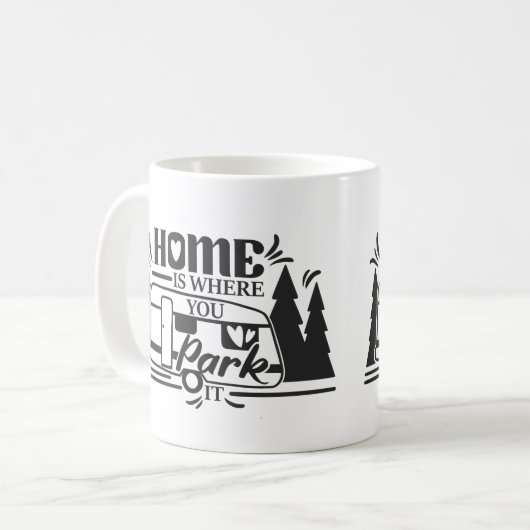 Mug Accueil Où Vous Le Garez (Devant gauche)