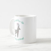Mug Accueil pour les fêtes Reindeer Noël (Devant gauche)