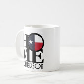 Mug ACCUEIL Richardson Texas 11oz (Devant gauche)