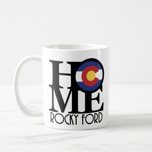 Mug ACCUEIL Rocky Ford Colorado 11oz (Gauche)