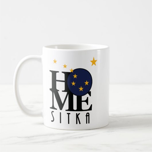 Mug ACCUEIL Sitka Alaska 11oz (Gauche)