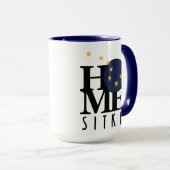 Mug ACCUEIL Sitka Alaska 15oz (Devant droit)