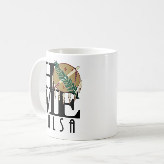 Mug ACCUEIL Tulsa 11oz (Devant gauche)