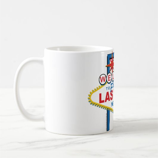 Mug Accueil vers Las Vegas fabuleux (Gauche)