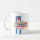 Mug "Accueillez signe iconique de Las Vegas au Nevada (Gauche)