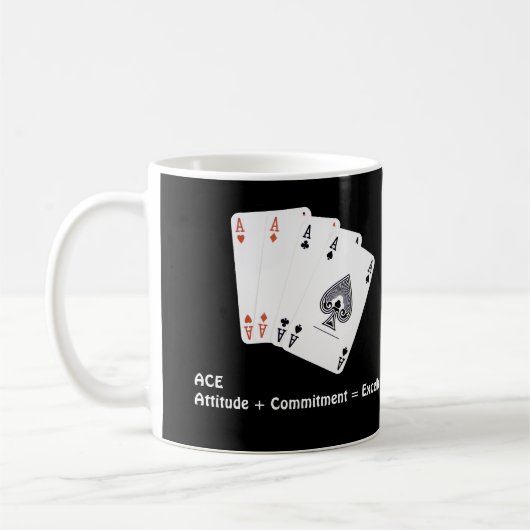 Mug ACE Attitude + Engagement = Excellence (Gauche)