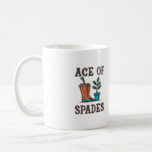 Mug Ace de Pique drôle jardinage nature plante pun