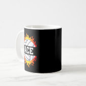 Mug Ace Name Volley Player Boys Ball and Net Sport (Devant gauche)