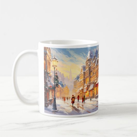 Mug Achats de Noël Magiques (Gauche)