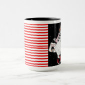 Mug Achats de penchement de vacances de beagle de Père (Centre)