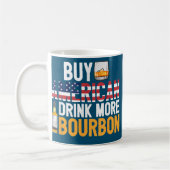 Mug Acheter American Drink Plus Bourbon Funny Whiskey (Gauche)