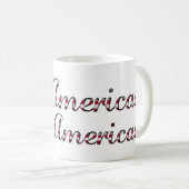 Mug Acheter American Hire Citation Américaine Trump Pa (Devant droit)