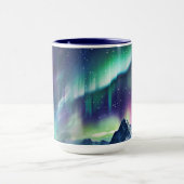 Mug Acheter aurores boréales à thème spatial (Centre)