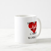 Mug Acheter ? C'est mon entraînement cardio ! (Devant droit)