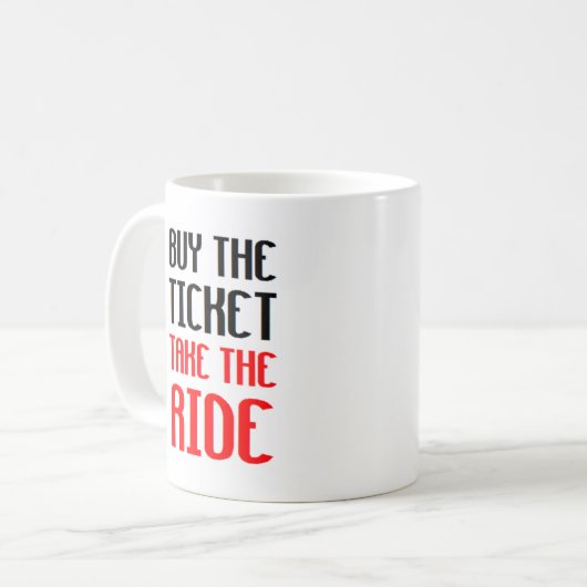 Mug acheter le billet (Devant gauche)