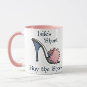 Mug Acheter les chaussures (Gauche)