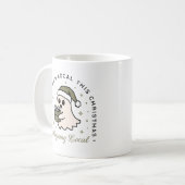 Mug Acheter petit et local ce Noël (Devant gauche)