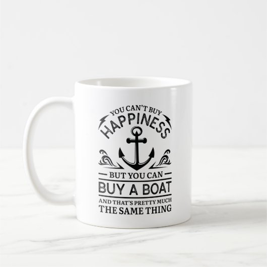 Mug Acheter Un Bateau (Gauche)