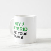 Mug Acheter Un Hybride J'Ai Besoin De Votre Gaz (Devant gauche)