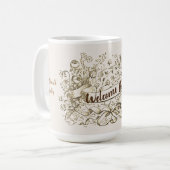 Mug Acheteur de maison Bienvenue Réalisateur de promot (Devant gauche)