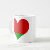 Mug Achetez le drapeau du Belarus (Devant gauche)