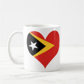 Mug Achetez le drapeau du Timor oriental (Gauche)