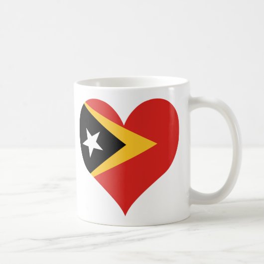 Mug Achetez le drapeau du Timor oriental (Droite)