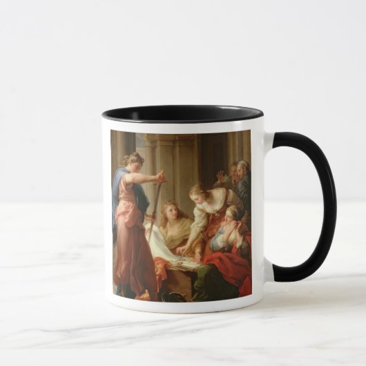 Mug Achille à la cour du Roi Lycomedes avec son D (Droite)